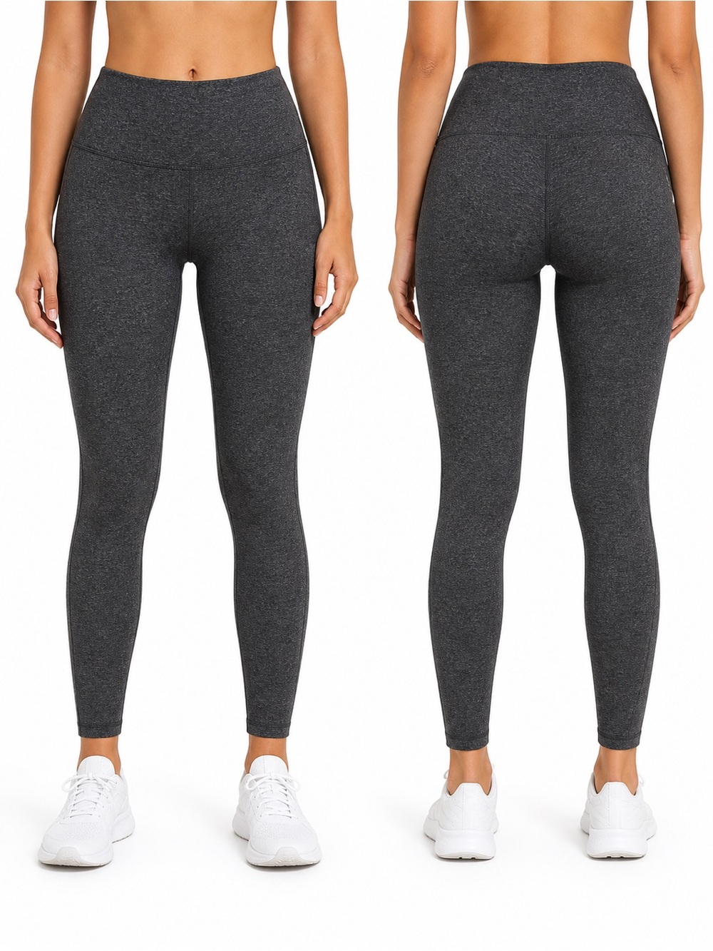 Old Navy High-Waist Performance Leggings - Charcoal Heather - 0482